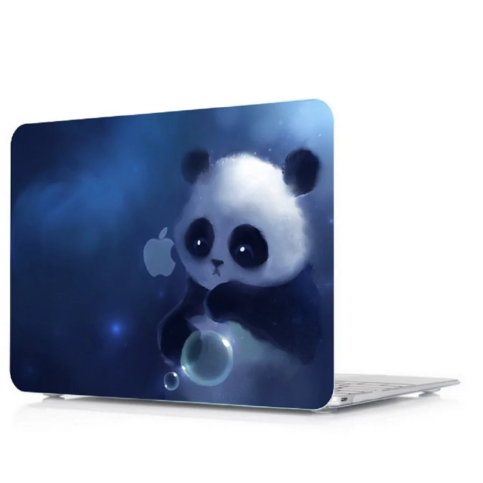 DW2 Жесткий чехол для ноутбука с милым рисунком, чехол для Apple Macbook Air 11 Air 13 Pro retina Touch Bar 11,6 12 13 15 15,4 дюймов - Цвет: DW2