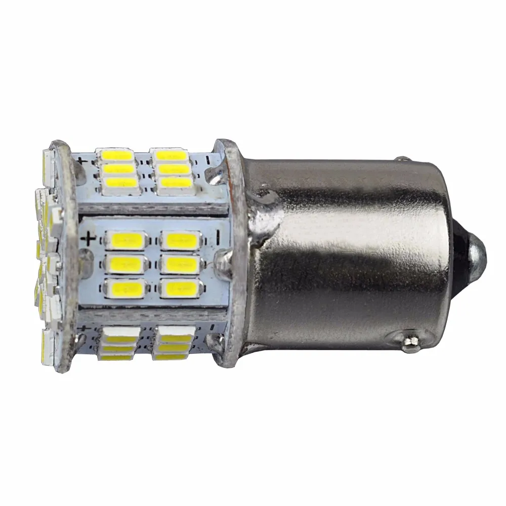 AGLINT 2 шт Белый 12В-24В 1156 BA15S P21W 3014-54SMD светодиодные лампы с поворотным сигналом