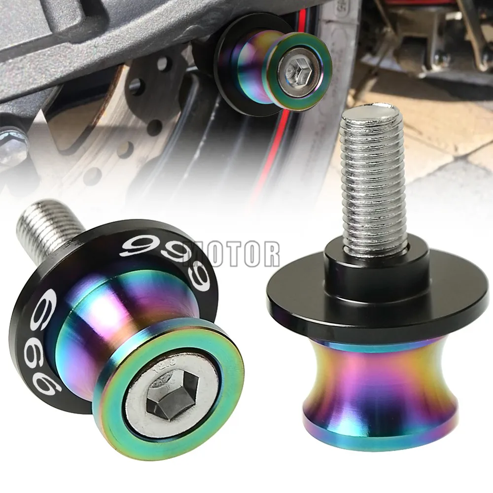 

8 мм для Ducati 999/999R/999S 2005 2006 R S задние Слайдеры для мотоцикла, катушки, подставка, винты для Паддок, защита для поворотного рычага M8