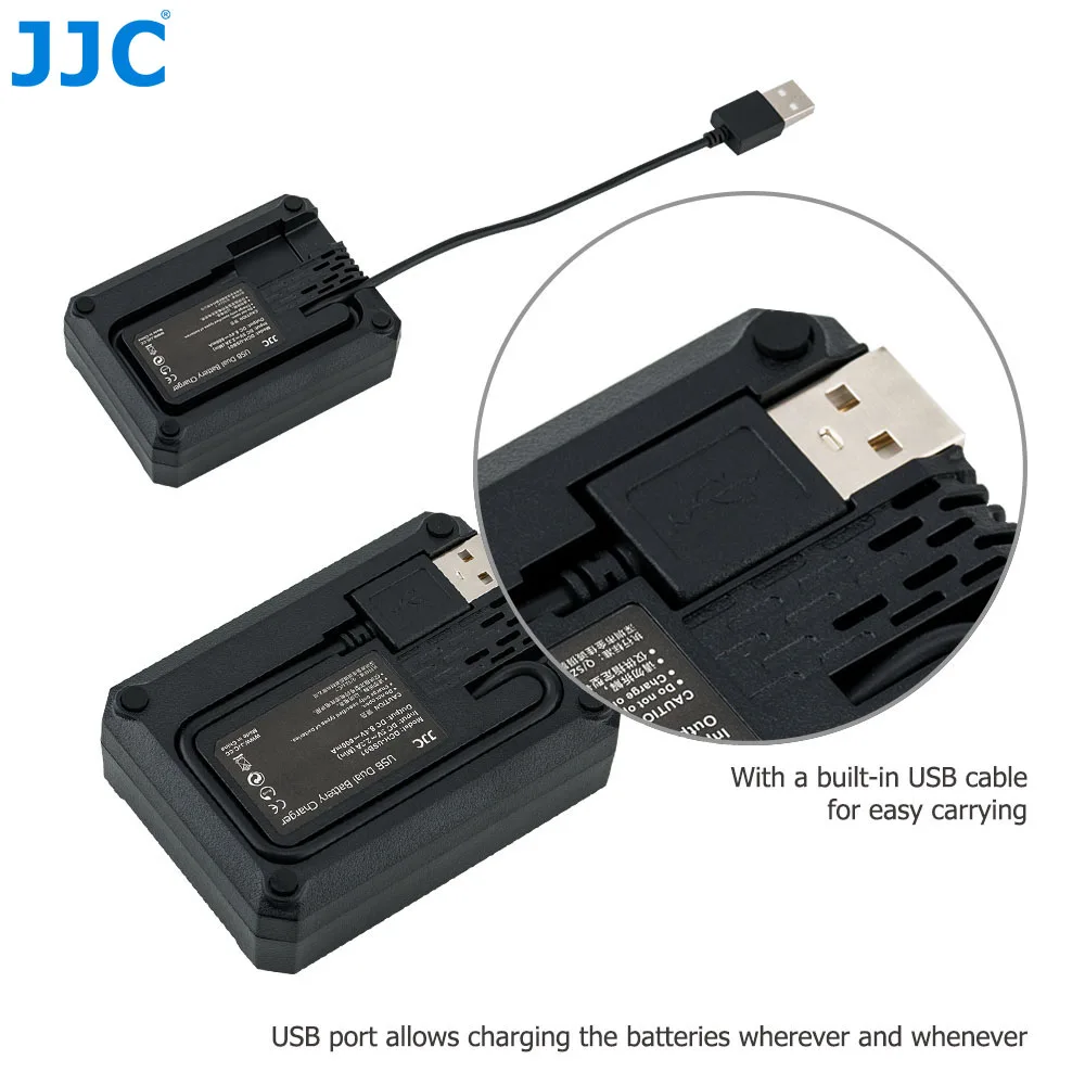JJC двойное зарядное устройство для камер для Olympus BLN-1 JJC B-BLN1 USB порт с удлинителем 2,5 часов время зарядки