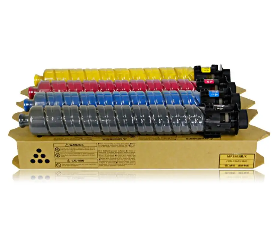 Новый совместимый цветной тонер картридж используемый для Ricoh MP C3003 C 3503 MPC3003SP/C3503SP