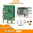 Raspberry pi 3чехол с вентиляторомадаптером питания (с австралийским, европейским, британским, американским штекером)теплоотводом