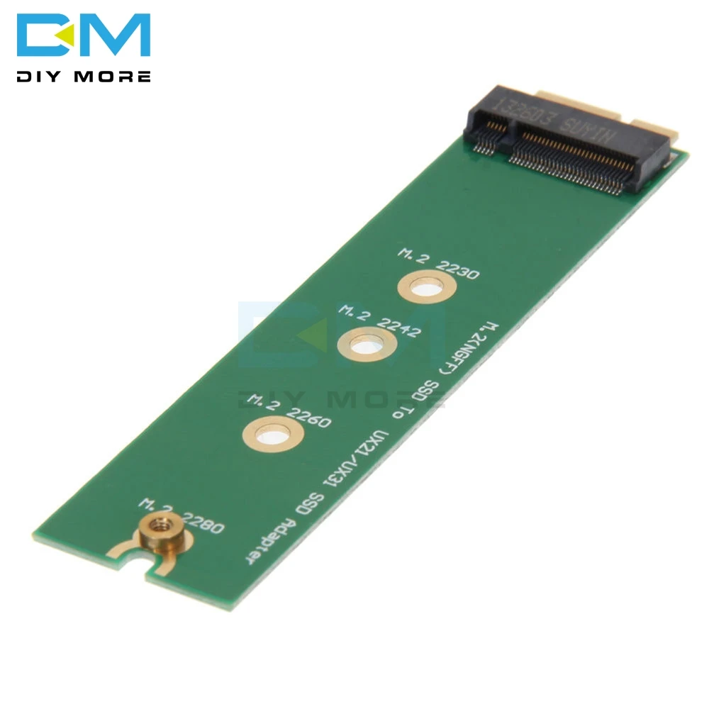 M.2 NGFF SSD To 18 Pin Adapter Card SSD For Zenbook SSD Applied for Asus UX31 UX21