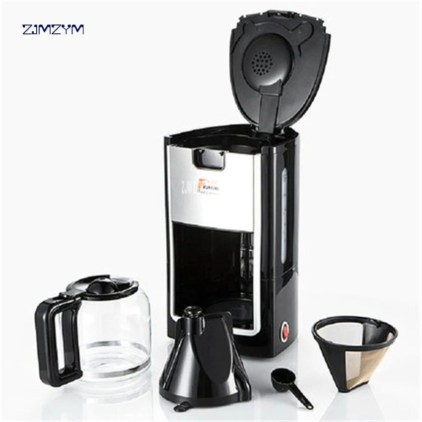 American Style Coffee Machine Home Fully Automatic power-off stainless steel filter Cook Drip Type Tea MD-236 | Бытовая техника