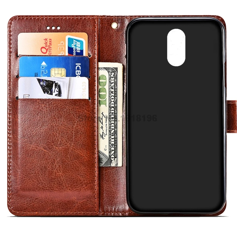Free Shipping Prestigio Muze E7 LTE Silicone Case Cover Luxury PU Leather Phone For Flip Wallet | Мобильные телефоны и