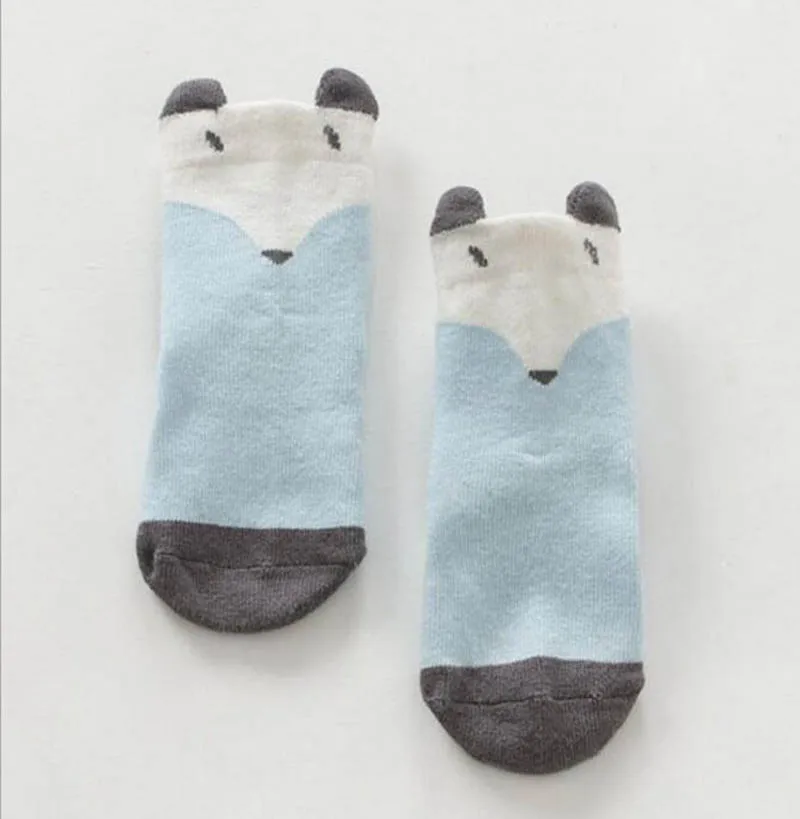 Короткие носки унисекс для новорожденных маленьких мальчиков и девочек с
