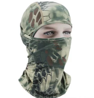 Полицейская черная тактическая экипировка Велосипедная маска Камуфляжный