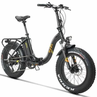 20inch electric bicycle 48v500w motor shimano 7 speed fat ebike fold princess frame snow 4 0 wide tire electric bike