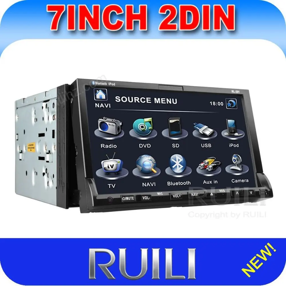dash portable Car DVD Player 