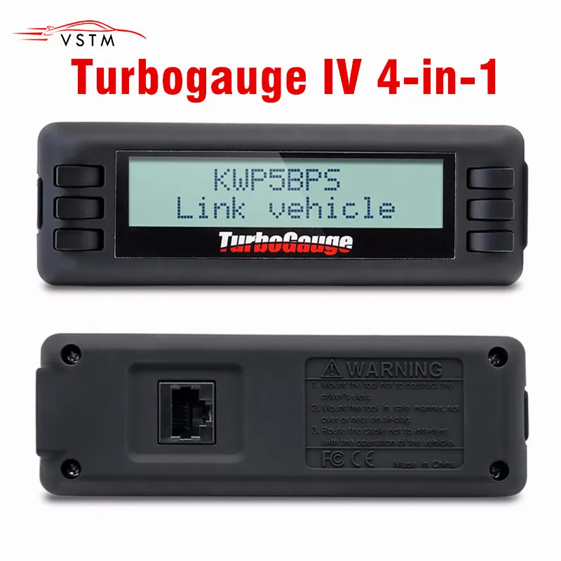 Бесплатная доставка Turbogauge IV 4 в 1 автомобильный компьютер OBDII/EOBD Автомобильный