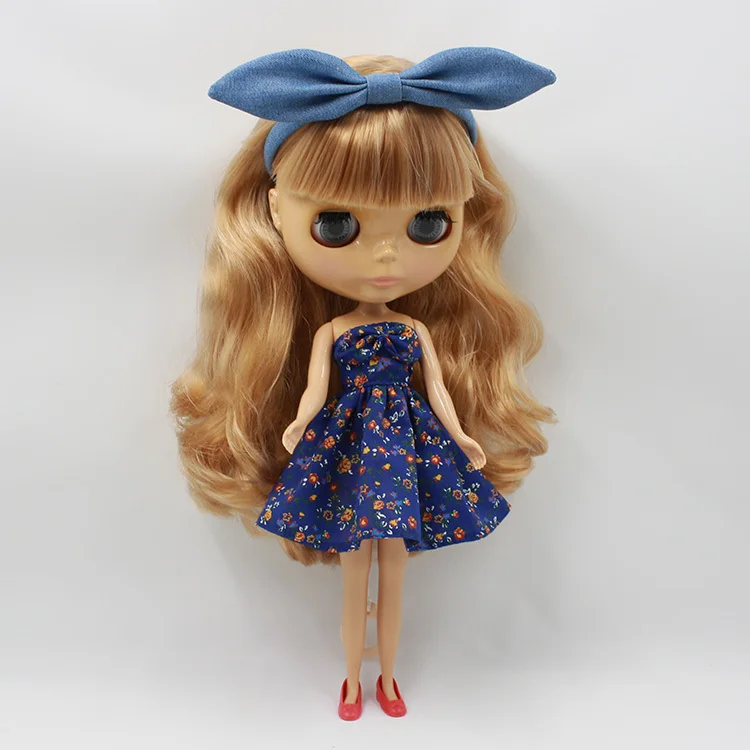 Кукла blyth фабричная блонд для самостоятельной смены волос девочек|nude blythe doll|blythe