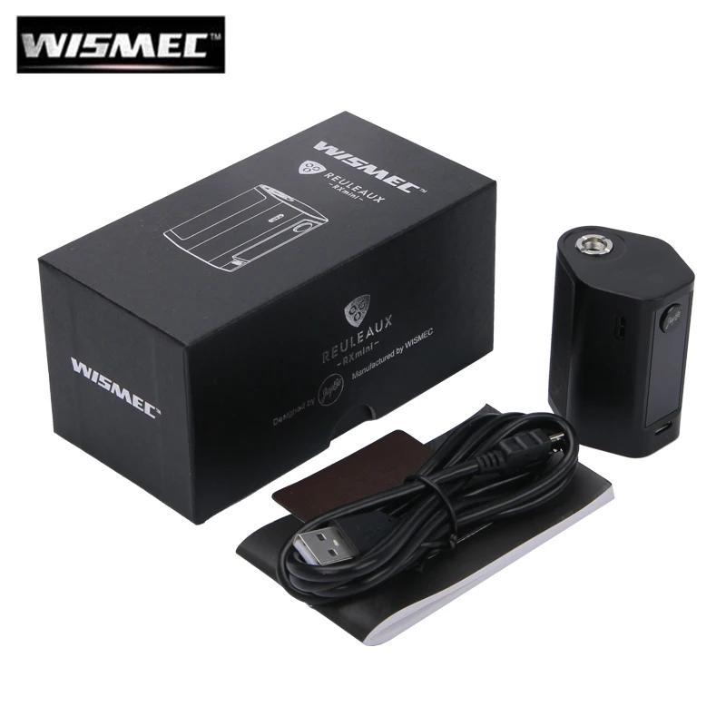 Оригинальный WISMEC рел RXmini 80 Вт поле MOD Vape 2100 мАч батарея RX мини Reux модель TC|80w box mod|box