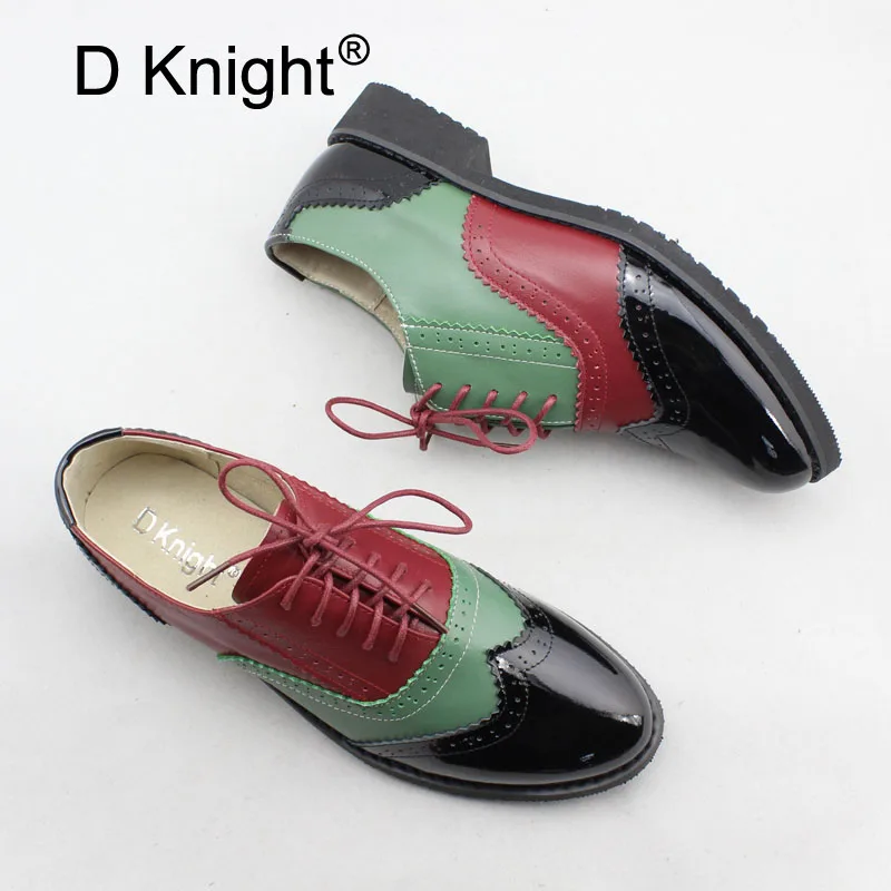 Женская кожаная обувь ручной работы в британском стиле