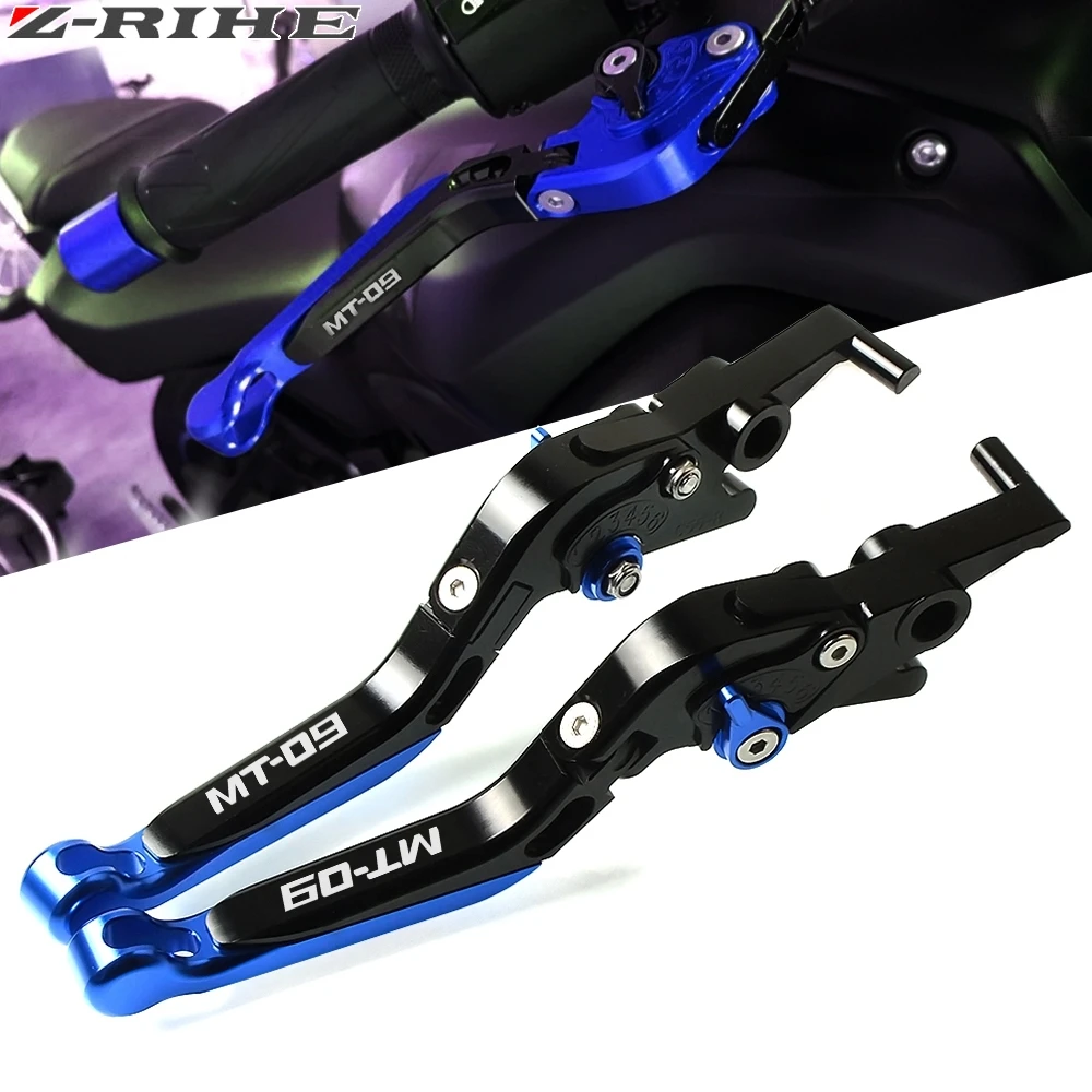 Аксессуары для мотоциклов с ЧПУ Φ рычаги тормоза сцепления YAMAHA MT 09 MT09 Tracer/SR 2014 2015