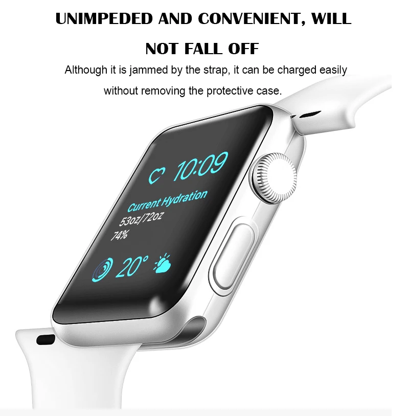 Протектор экрана для Apple Watch Series 4 44 мм 40 мм 360 Тонкий чехол для часов для Apple Watch 3 42 мм 38 мм чехол