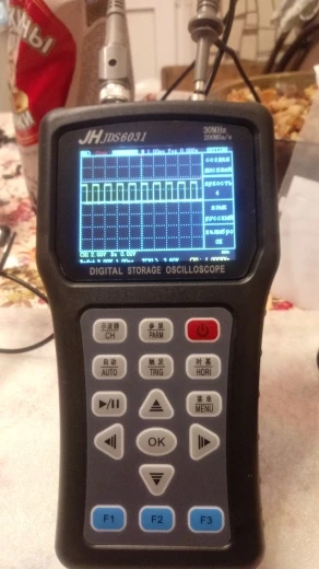Генератор сигналов осциллографа Ручной осциллограф JDS6031 / 6052S Осциллограф 30М / 50М 200МСа / с USB 2CH Цифровой генератор сигналов