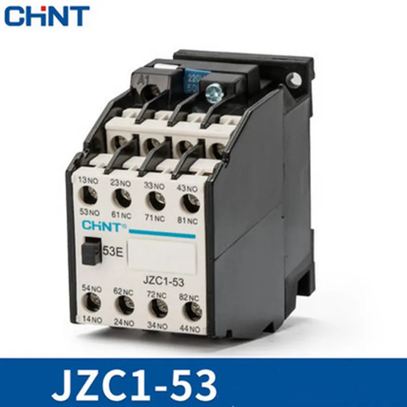 CHINT Contact Type Relay JZC1 62 80 53 220V 380V 110V 24v Communication Contactor|contactor 24v|110v contactor24v contactor |