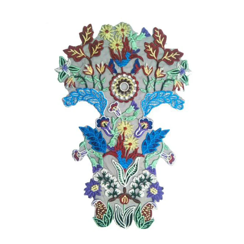 1 шт. вышивка в виде цветов для одежды бюста платья чонсам аксессуары