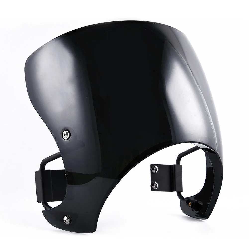 Ветровое стекло для мотоцикла Areyourshop из АБС пластика защита от ветра Cafe Racer Kawasaki