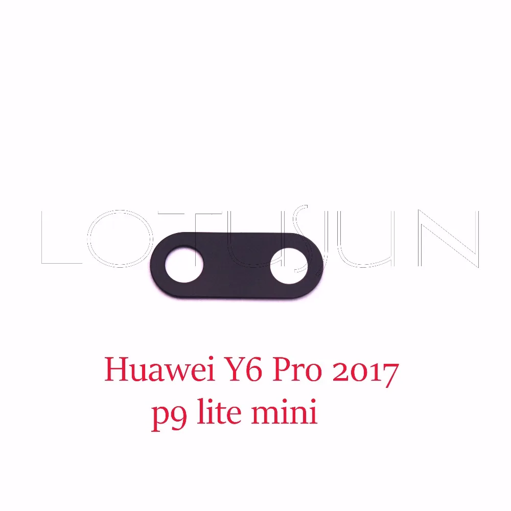 2 шт. Задняя стеклянная камера Объектив для Huawei P9 lite mini Y7 Y7Prime Y6 Pro 2017 holly 4 plus с