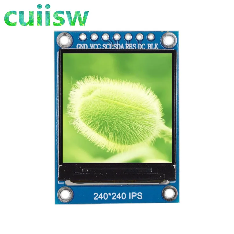 TFT дисплей 0 96 1 3 44 8 дюймов IPS 7P SPI HD 65K полноцветный ЖК модуль ST7735 / ST7789 Привод IC 80*160