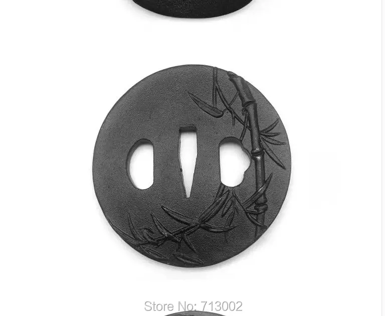 Ручная ковка TSUBA для японской катаны железная Tsuba фитинг самурайский меч
