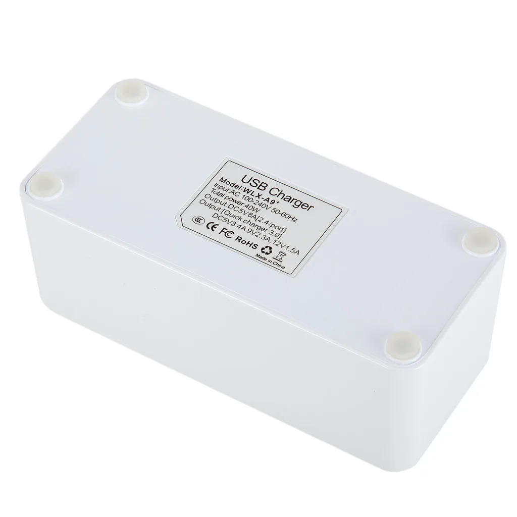 Зарядное устройство Carprie с USB-портом и разъемом Type-C 40 Вт QC 3 0 светодиодный дисплей |