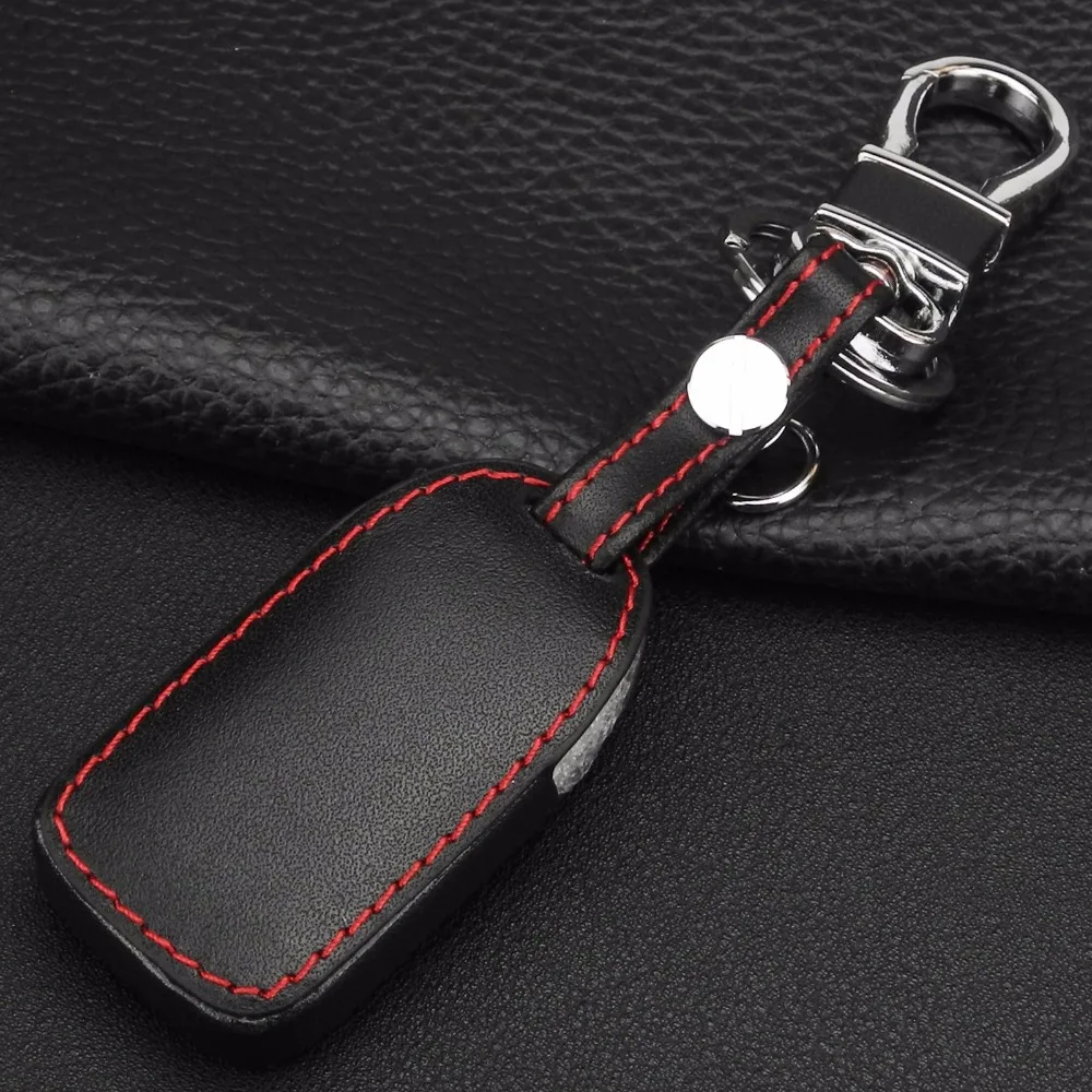 Дистанционный 3 кнопочный ключ автомобиля Чехол кожаный для hyundai KIA Tuscon Elantra Rio