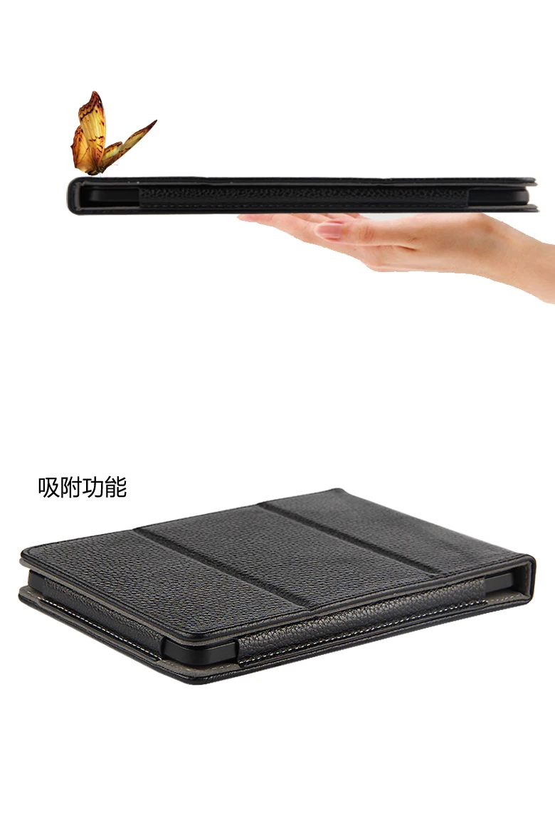 Высококачественный чехол подставка из натуральной кожи защитный для Amazon Kindle 2016