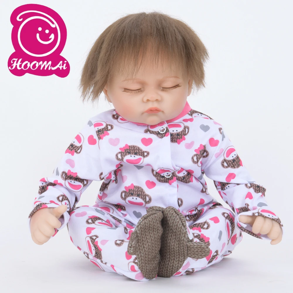 Новейший стиль Reborn Baby Doll продукт 22 дюймов 55 см хлопок тело силиконовые для