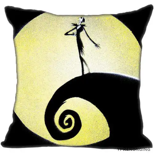 Pillowcase Best Custom Jack_Skellington(1)@ 1 Наволочка на подушку, спальня домашний квадратный наволочка на молнии(одна сторона)#190404-01-215 - Цвет: Pillowcase