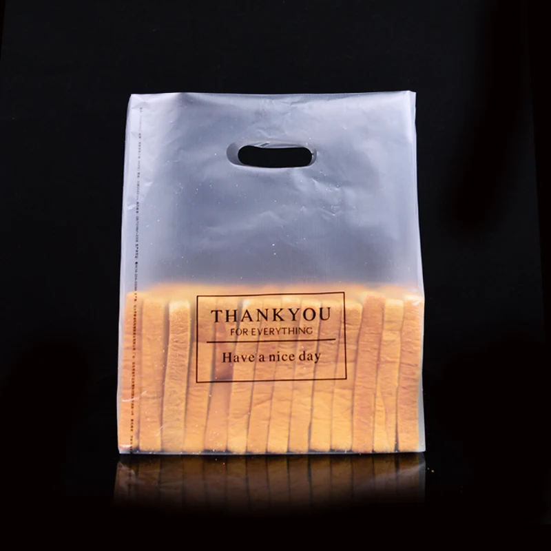 100 шт./лот пакет для выпечки хлеба мешок десертного торта сумка на вынос толстый