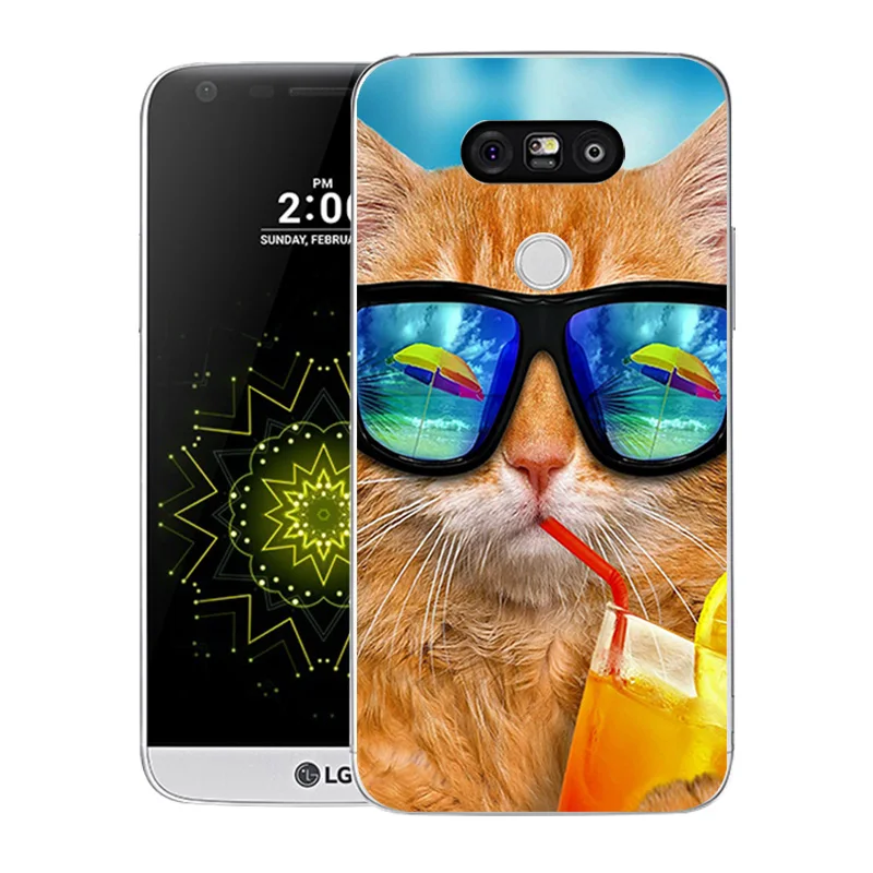 03 Чехол для LG G5 чехол Крышка пейзаж печатных для LG G5 крышка чехол для телефона из мягкого силикона для LG G5 H830 H840 H845 H850 LGG5 чехол - Цвет: 03