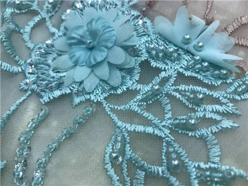 Latest Beaded African Lace Fabric 2017 Fashion Tulle French Net High Quality Nigerian | Дом и сад