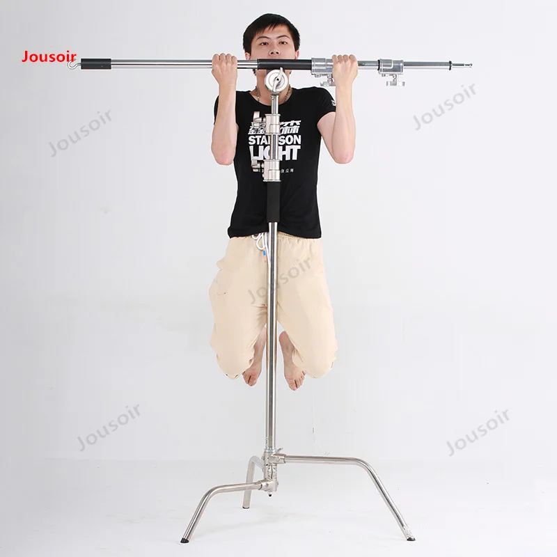 K-1 Magic leg +215G bold top lamp frame stainless steel crossbar oblique arm bracket film and television CD50 T03 | Электроника