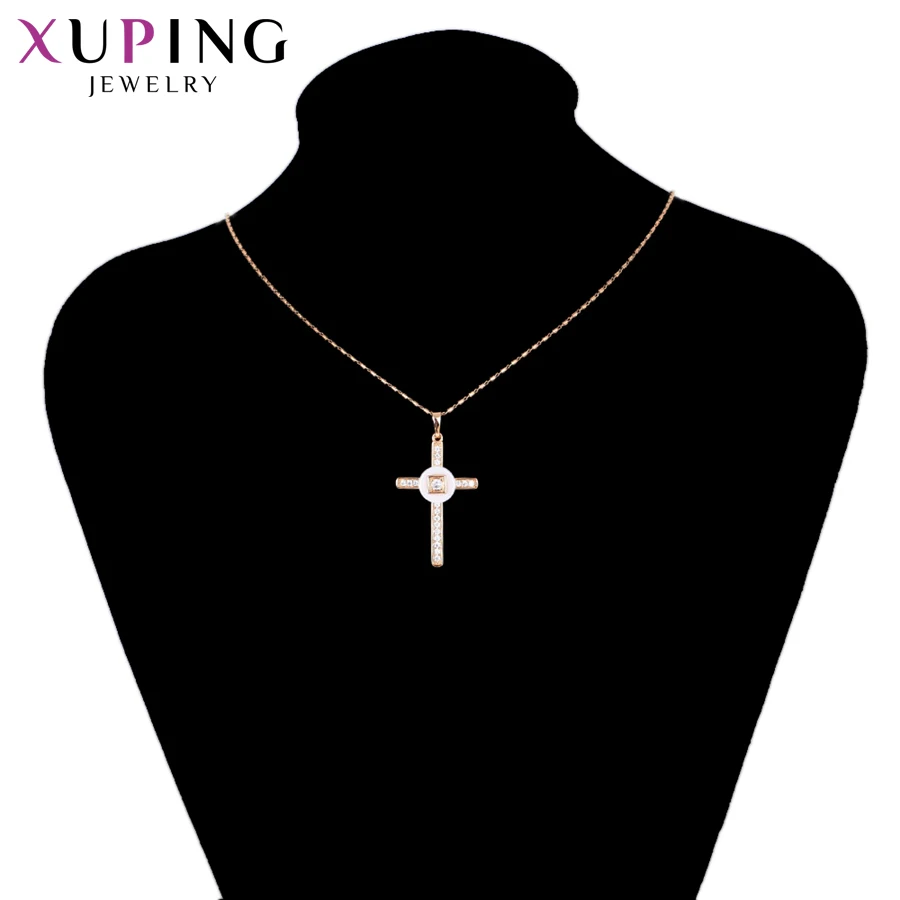 Xuping религия крест узор Подвеска Шарм Дизайн Ювелирные изделия для женщин День Благодарения подарок S81, 3-33295