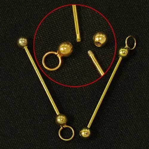 10 шт. DIY U Bead It сменный Кулон позолоченный металлический фурнитура|Инструменты и