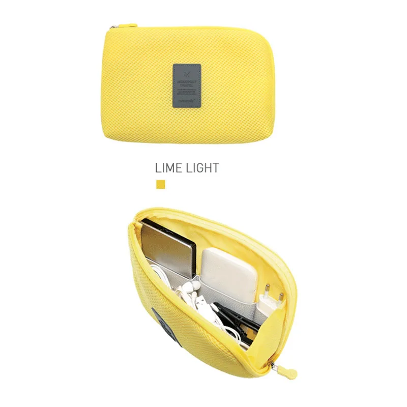 1 Travel Accessories Creative Shockproof Digital USB Headset Storage Charger Cable Earphone Makeup Organizer Women Accessories Bag - Цвет: 1