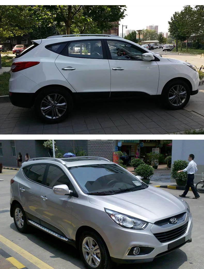 Автомобильные багажники на крышу, багажная стойка для hyundai ix35 2009.2010.2011.2012.2013., высококачественные автомобильные аксессуары