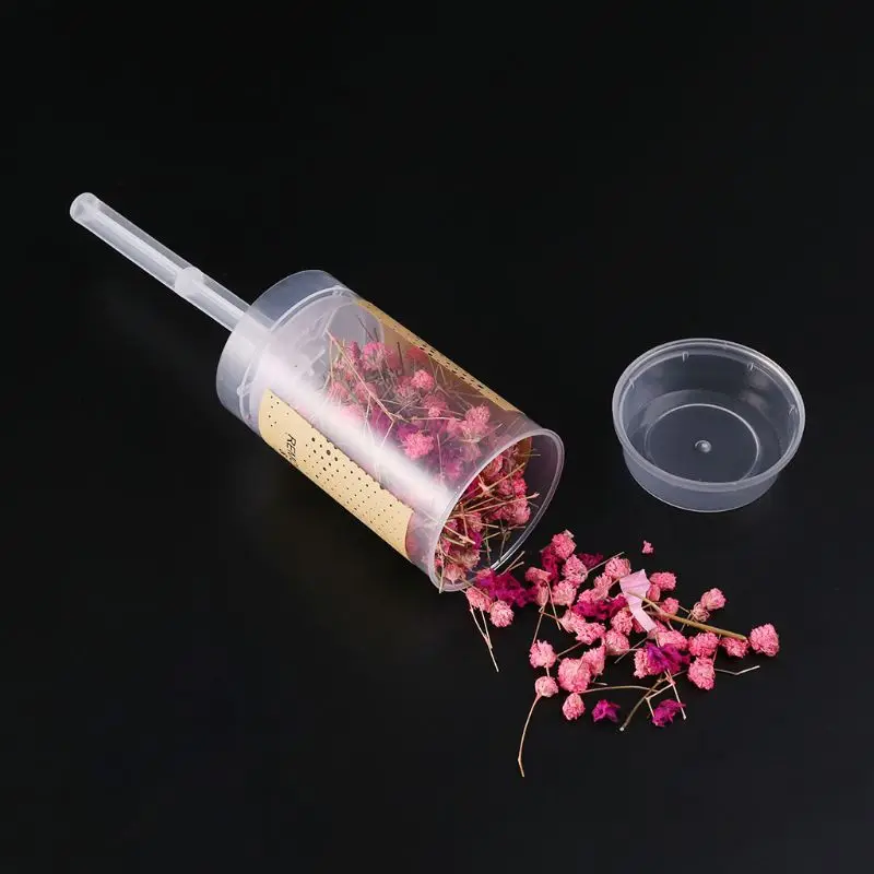 Конфетти Push Pop высушенный цветок подружки невесты стрелок Свадьба День рождения