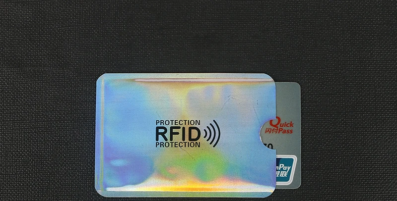 5 шт. Противоугонный Rfid кредитный держатель для карт банк Id карта Обложка держатель ID защитный чехол портативный визитница безопасность