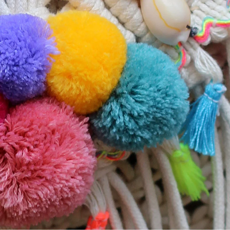 Этнический хиппи Хобо корсс тела богемная Пляжная Сумка Соломенная женская