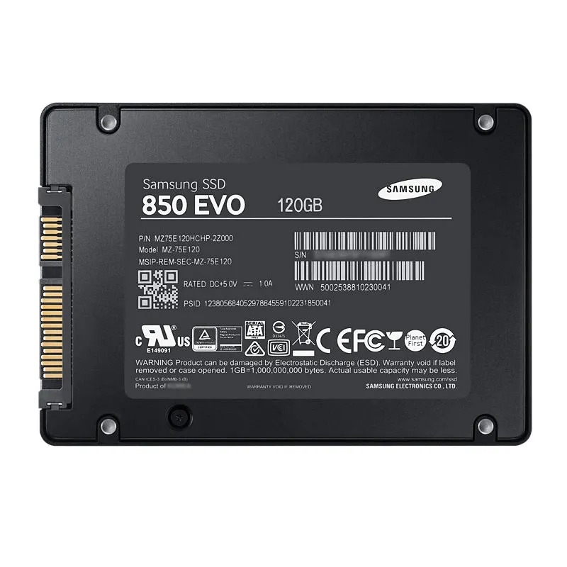 SAMSUNG SSD Внутренний твердотельный диск 860 EVO 1 ТБ 500 Гб 250 жесткий SATA3 2 5 TLC для ноутбука