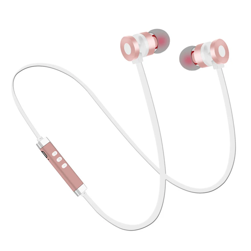 Aibesser water proof latest bluetooth earpiece earphone Ver 4.2 magnetic sunction best cordless earbuds for LG iPhone | Электроника