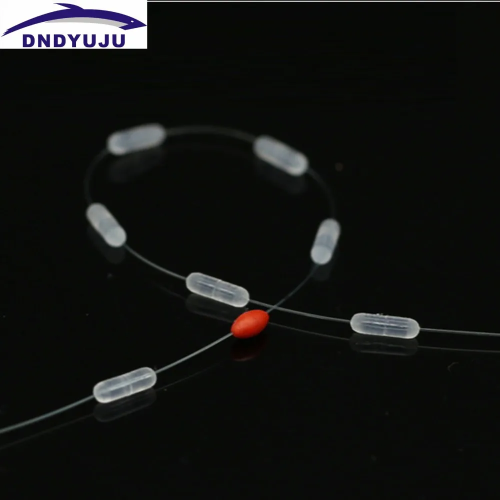 DNDYUJU 80 шт./10 компл. 8 в 1 рыболовные соревнования прозрачный силикагель мульти резиновые цилиндрические пробки поплавок