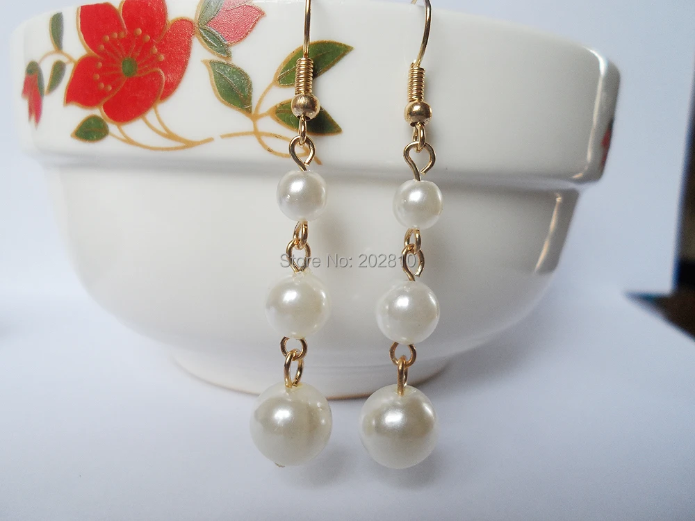 2020 новые стильные белые винтажные жемчужные серьги и Висячие для женщин девочек