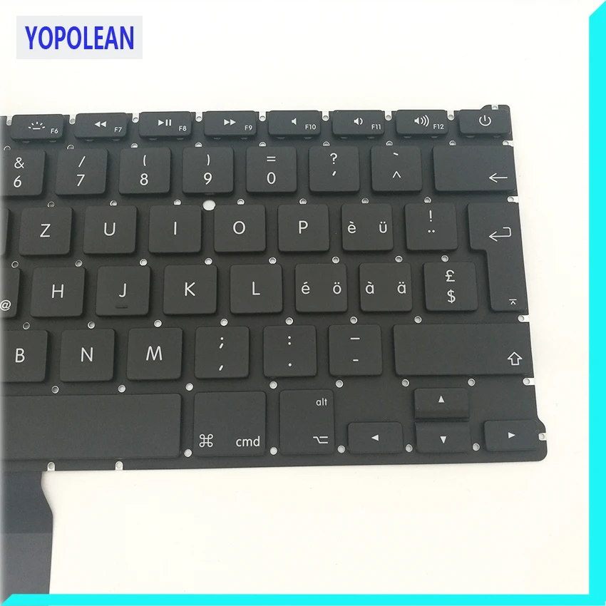 5 шт./лот новая швейцарская клавиатура для Macbook Air 13 &quotA1369 A1466 2011 2017 лет|Клавиатуры