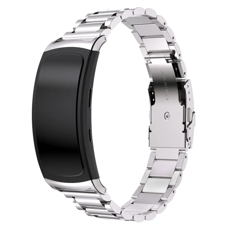 Роскошный ремешок для Samsung Gear Fit2 Pro металлический браслет из нержавеющей стали