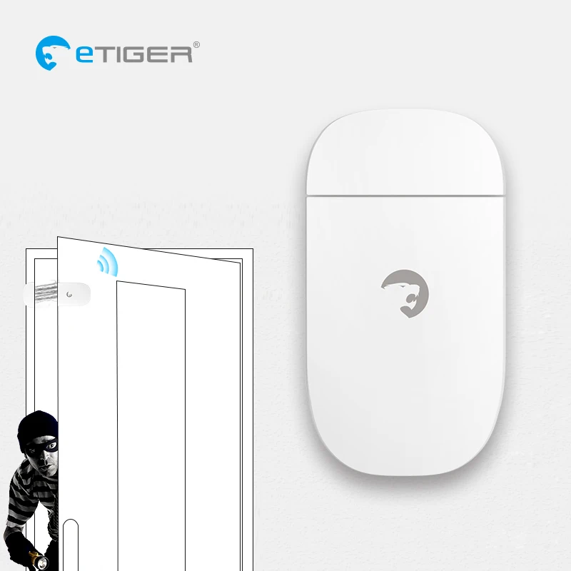 Смарт датчик движения Etiger S4 Plus Tuya с поддержкой Wi Fi/GSM|system alarm|system securitysystems security home |