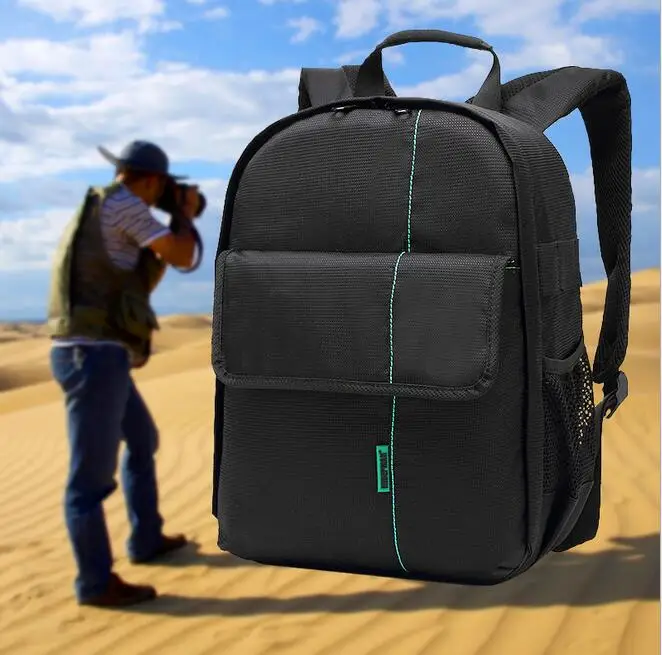 Новая Профессиональная Большая сумка для камеры рюкзак DSLR SLR Nikon Canon Sony Fuji Pentax Samsung